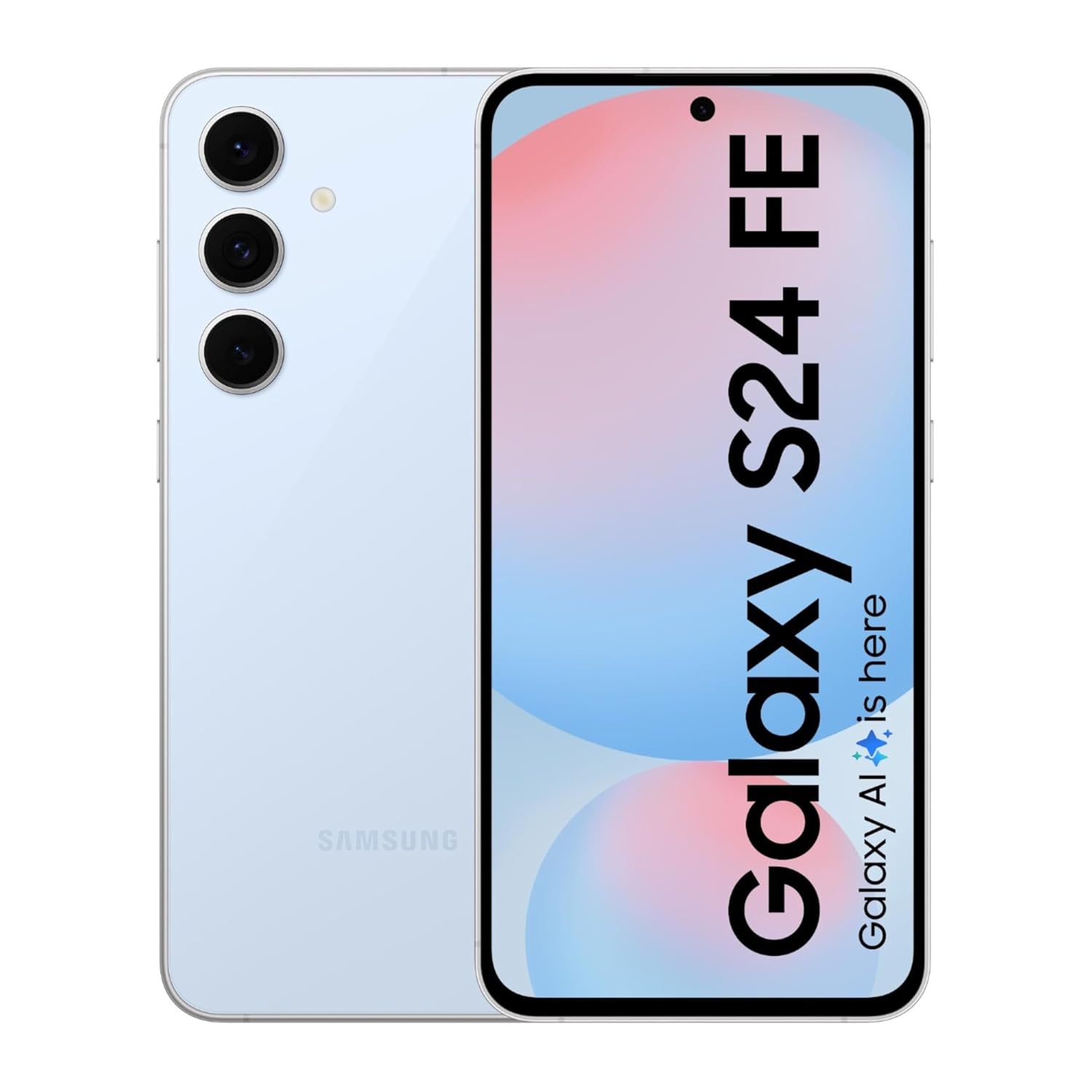 Samsung Galaxy S24 FE 5G AI Smartphone - Samsung smartphone with 6.7" display, Triple: 50 MP (wide), 12 MP (ultrawide), 8 MP (telephoto with 3x optical zoom)