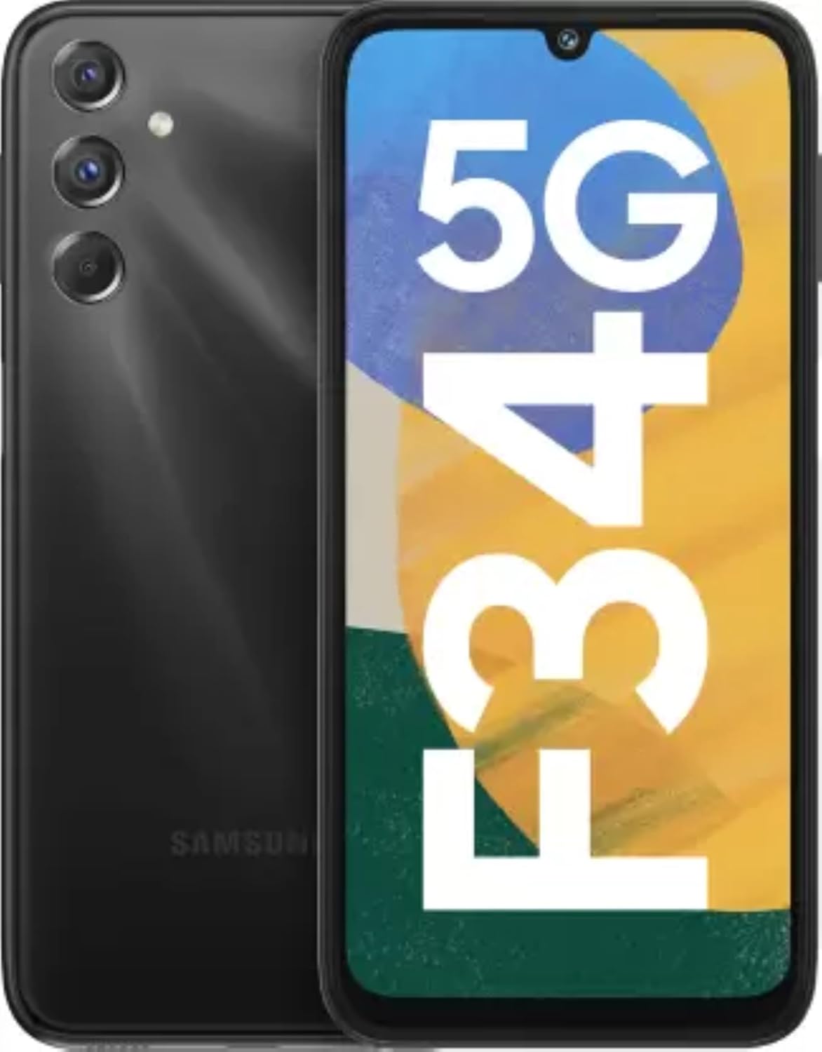 Samsung F34 5G - Samsung smartphone with 6.5" display, Triple: 50 MP (wide), 8 MP (ultrawide), 2 MP (macro)