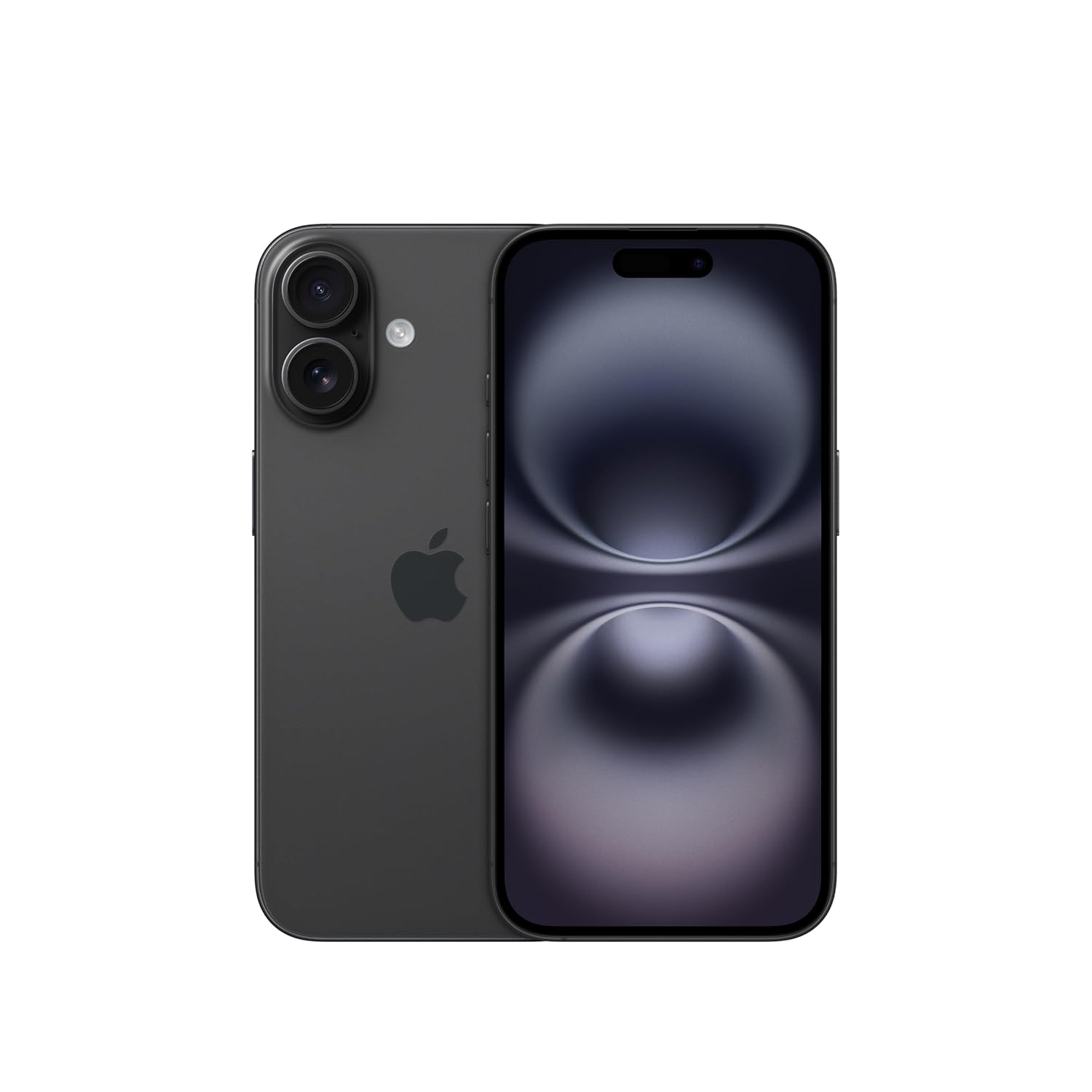 iPhone 16 - Apple smartphone with 6.1" display, Dual: 48 MP (wide, f/1.6, 26mm) with sensor-shift OIS, 12 MP (ultrawide, f/2.2, 13mm)