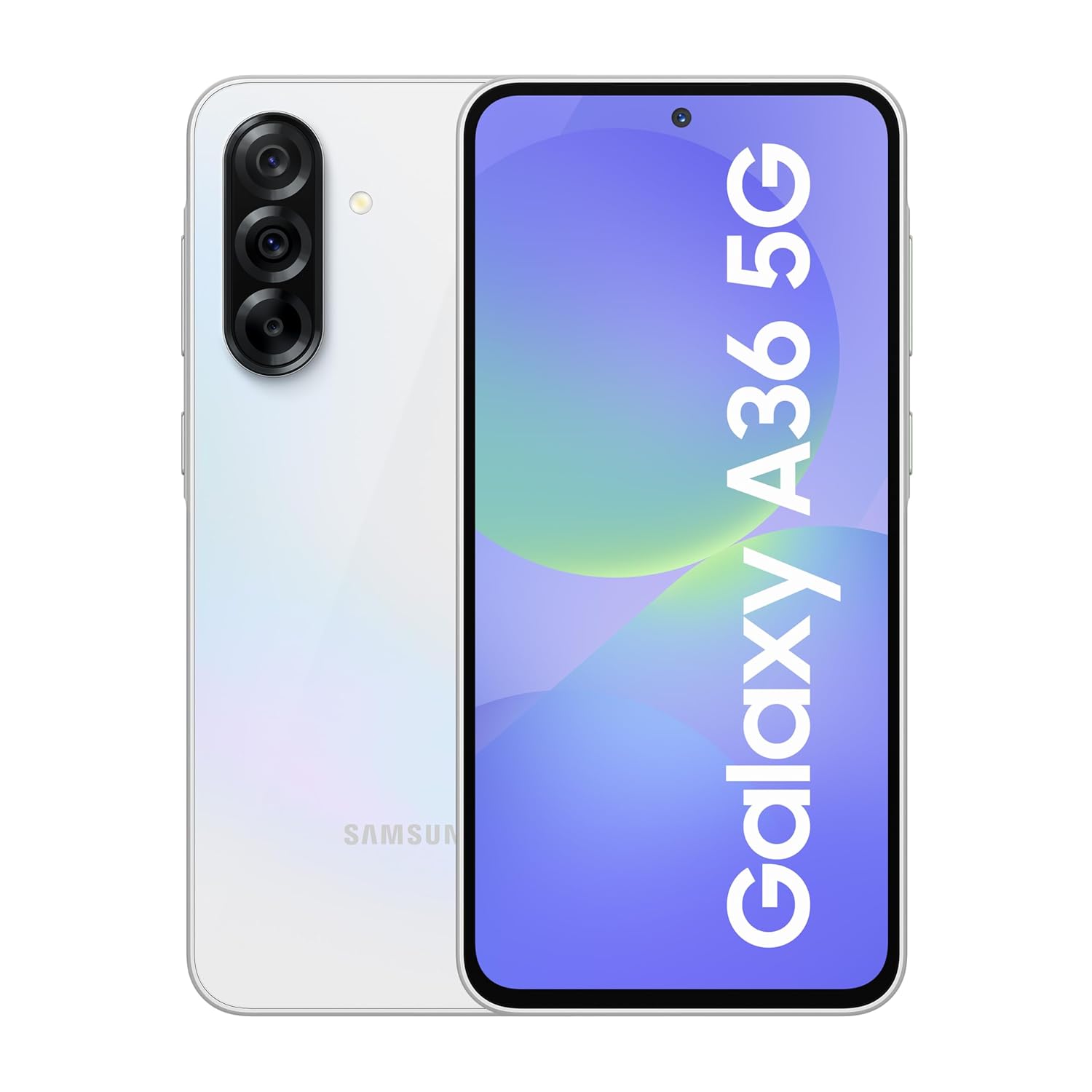 Samsung Galaxy A36 5G - Samsung smartphone with 6.7" display, Triple setup: 50 MP (wide, f/1.8, OIS), 8 MP (ultrawide, f/2.2), 5 MP (macro, f/2.4)