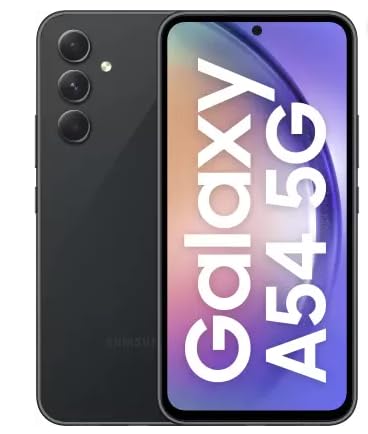 Samsung Galaxy A54 5G - Samsung smartphone with 6.4" display, Triple: 50 MP (wide), 12 MP (ultrawide), 5 MP (macro)
