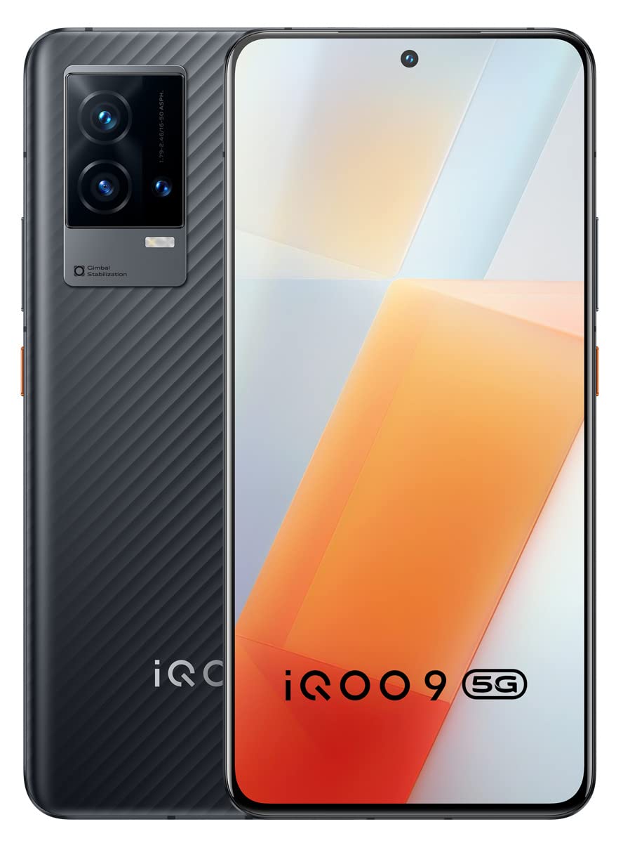 iQOO 9 - iQOO smartphone with 6.56" display, Triple (50 MP wide + 13 MP telephoto + 12 MP ultrawide)