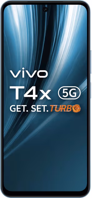 vivo T4X - Vivo smartphone with 6.72" display, 64 MP + 8 MP + 2 MP