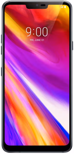 LG G7 ThinQ - LG smartphone with 6.1" display, Dual: 16 MP (f/1.6, 30mm, OIS, PDAF) + 16 MP (f/1.9, 16mm ultrawide)