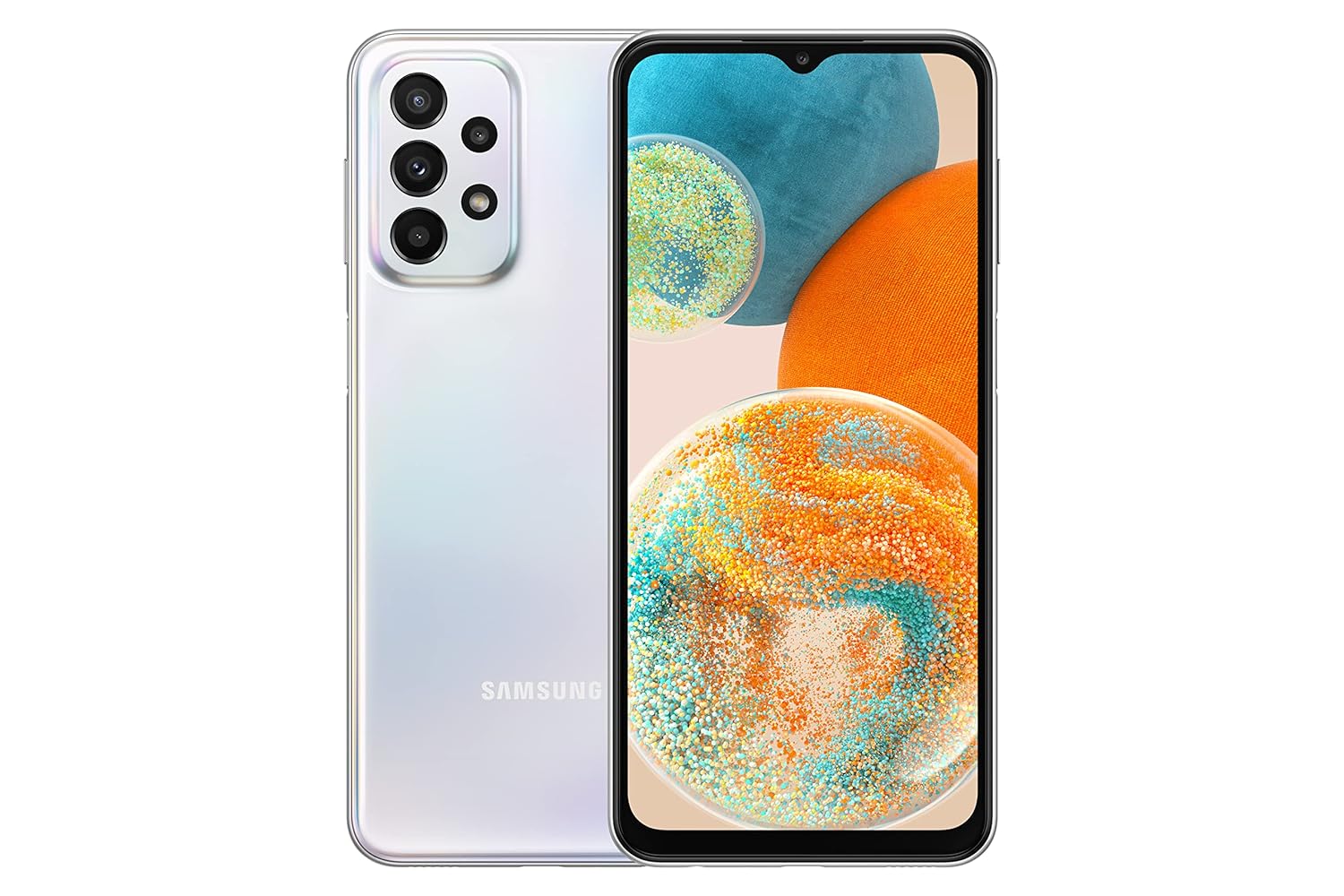 Samsung Galaxy A23 5G - Samsung smartphone with 6.6" display, 50MP (OIS) + 5MP (ultrawide) + 2MP (macro) + 2MP (depth)