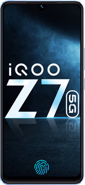 iQOO Z7 - iQOO smartphone with 6.38" display, 64 MP OIS primary camera + 2 MP depth camera