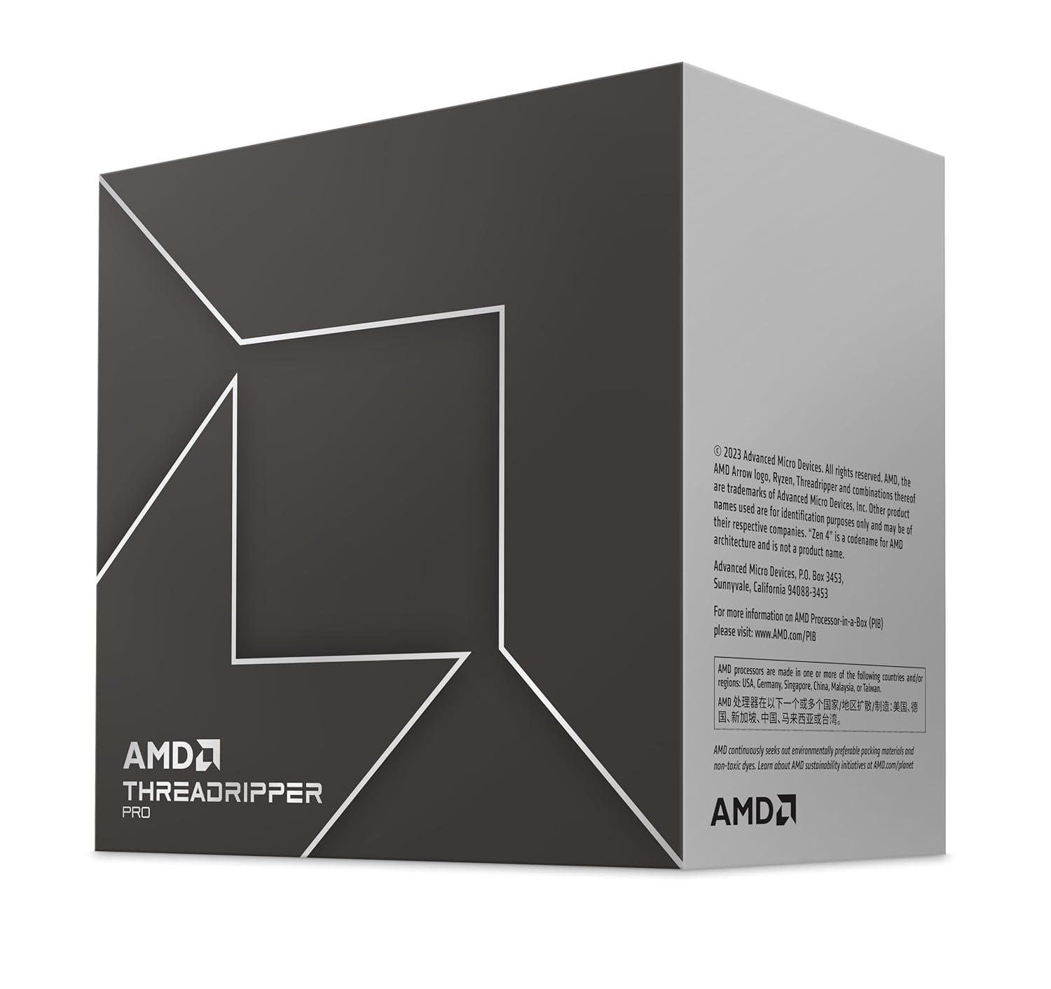 AMD Ryzen™ Threadripper™ PRO 7975WX 32-Core, 64-Thread Processor