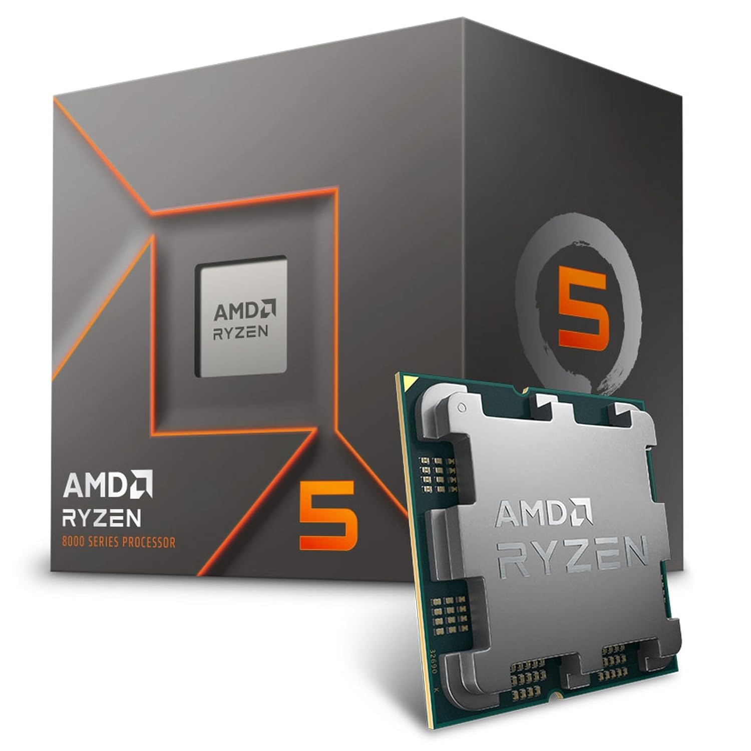 AMD Ryzen 5 8400F - undefined processor with undefined cores and undefined threads