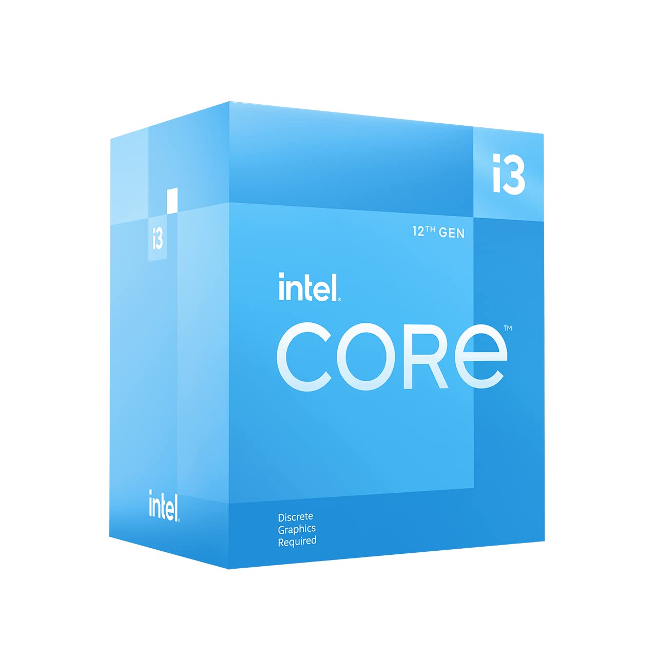 Intel Core i3 12100F 12th Gen - undefined processor with undefined cores and undefined threads