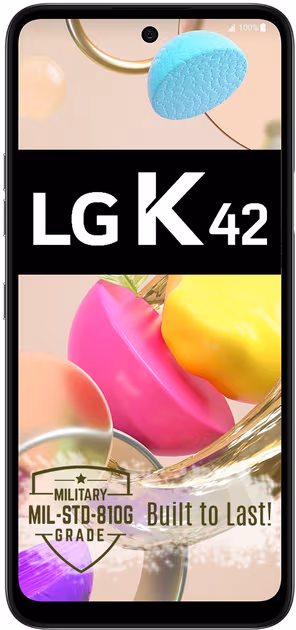 LG K42 - LG smartphone with 6.6" display, Quad: 13 MP (wide), 5 MP (ultrawide), 2 MP (macro), 2 MP (depth)