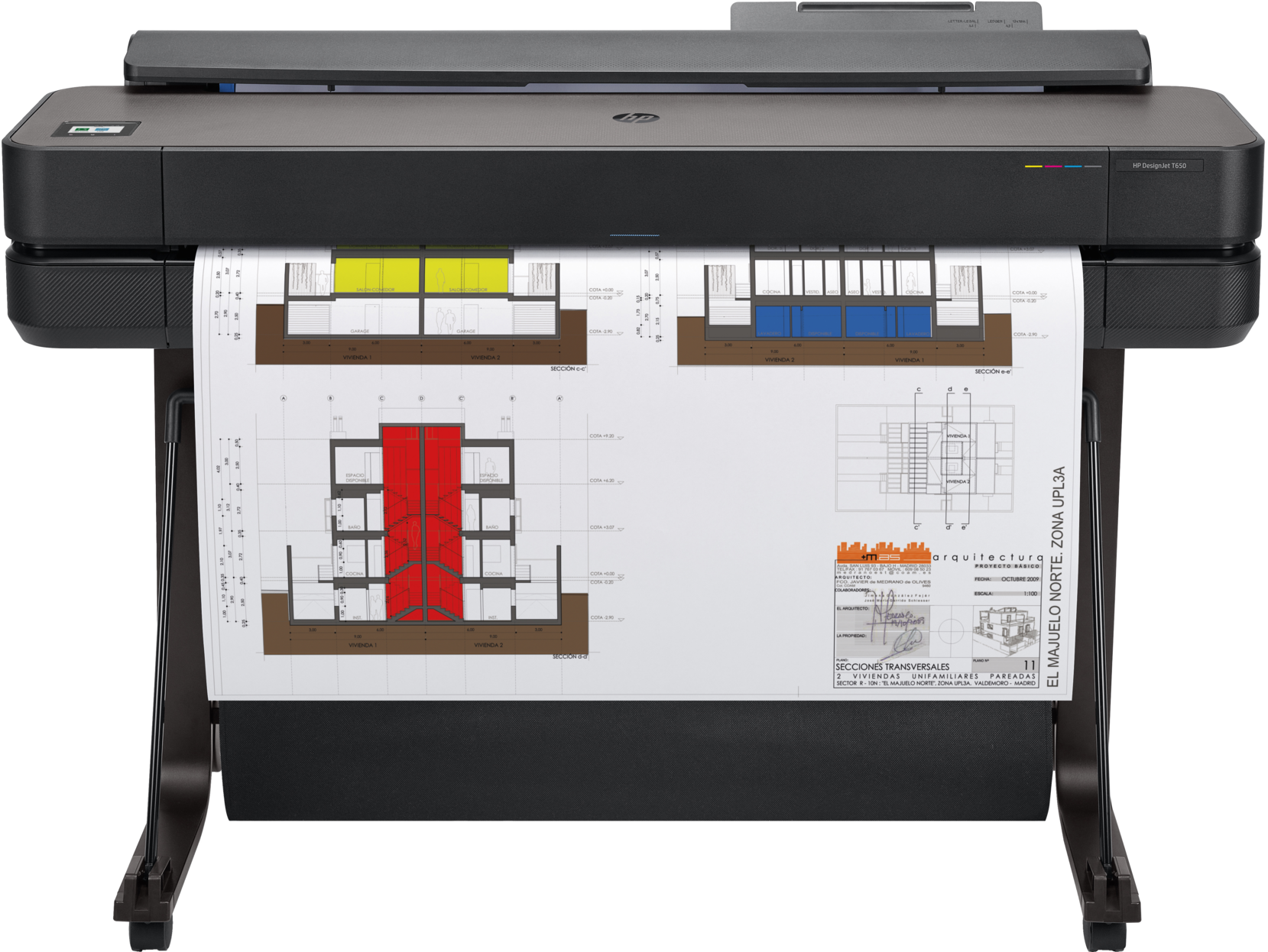 Hewlett-Packard HP DesignJet T650  Printer