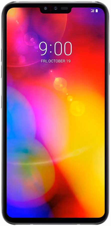 LG V40 ThinQ - LG smartphone with 6.4" display, Triple: 12 MP (f/1.5, 1.4µm, OIS) + 12 MP (f/2.4, telephoto, OIS) + 16 MP (f/1.9, ultrawide)