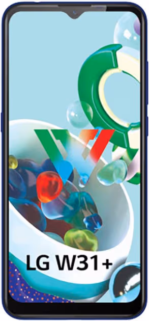 LG W31 Plus - LG smartphone with 6.52" display, Triple: 13 MP (wide), 5 MP (ultrawide), 2 MP (depth)